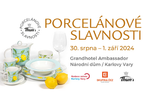 Thun 1794 Vás zve na Podzimní porcelánové slavnosti 2024