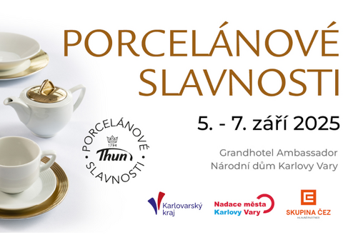 Thun 1794 Vás zve na Porcelánové slavnosti 2025