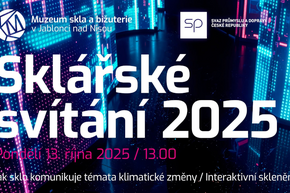 Pozvánka: Sklářské svítání 2025 - Sklo a klimatické změny