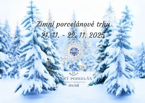 Český porcelán a.s. Vás zve na Zimní porcelánové trhy